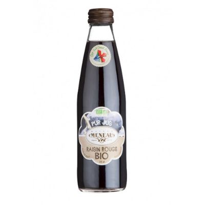 Jus de raisin Rouge 25cl Maison Meneau Jus de raisin Rouge 25cl Maison Meneau